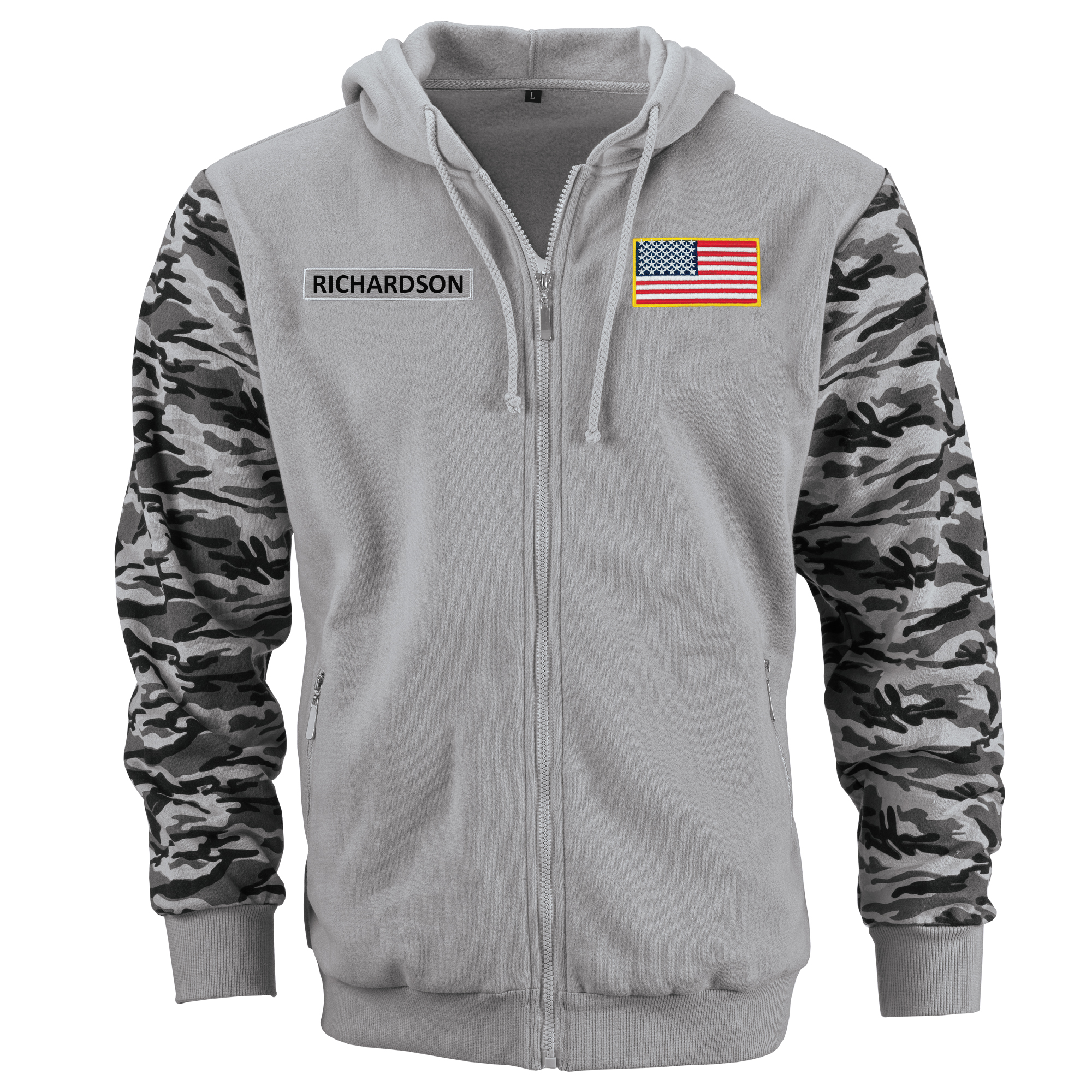 Personalized US Army Hoodie 10117 0017 a main - Military Hoodie