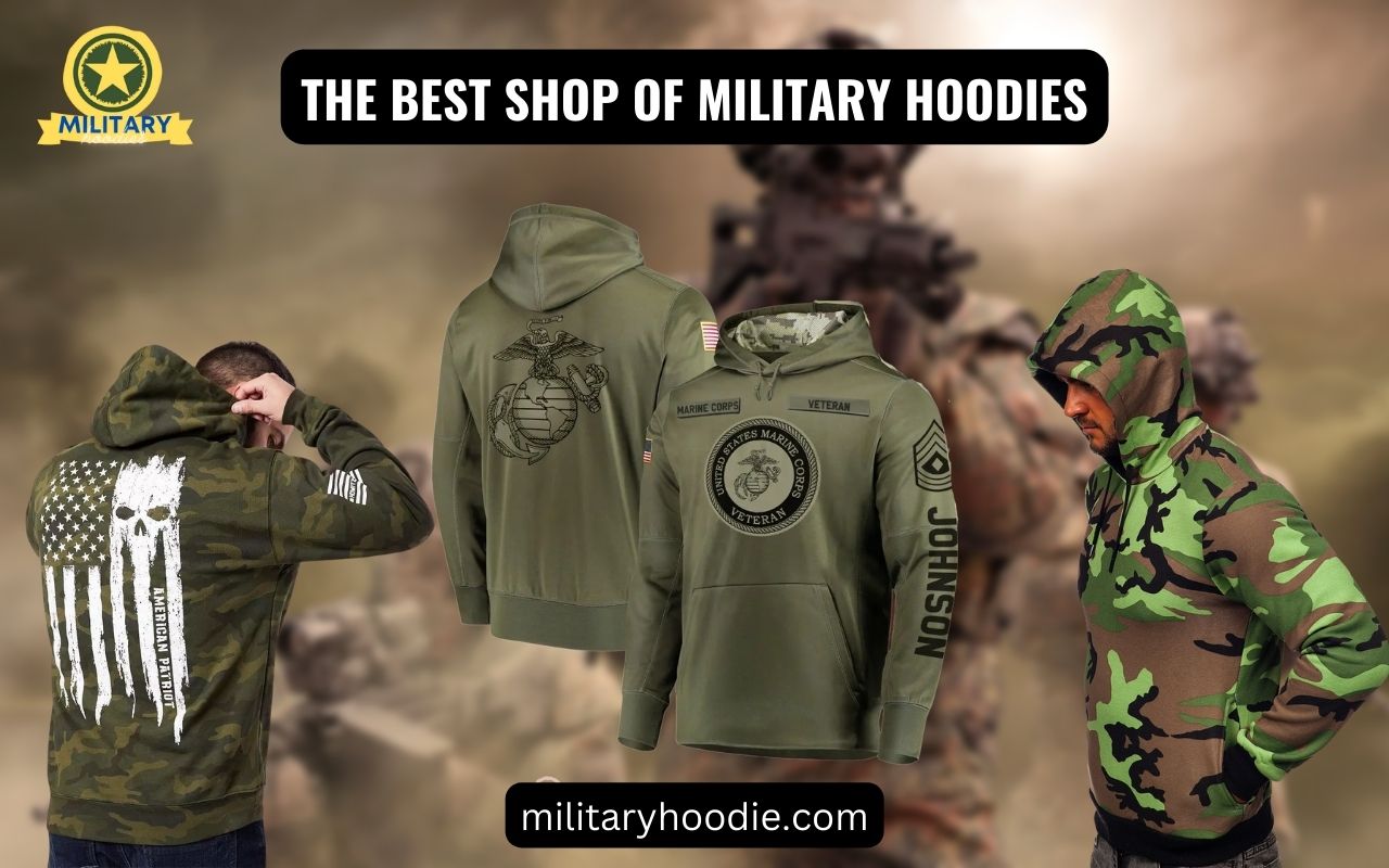military hoodies Store Web Banner - Military Hoodie