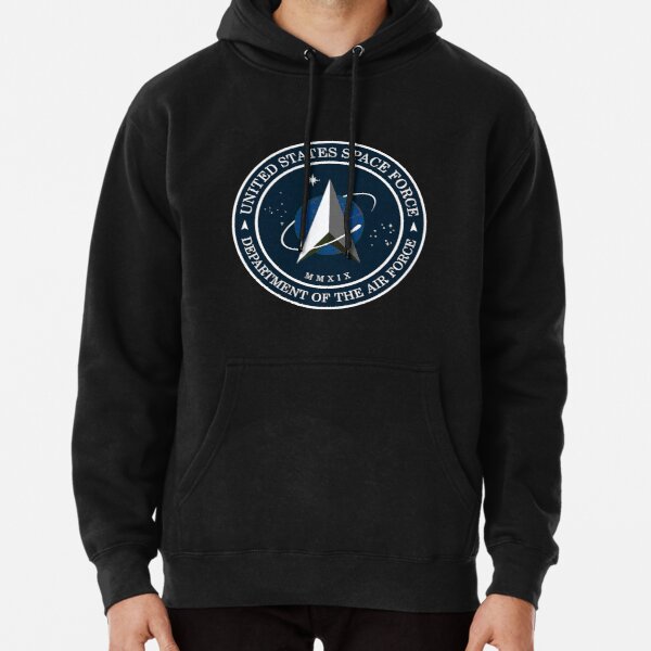 Space Force Insignia, From Official USSF Seal, Logo Pullover Hoodie RB1710 product Offical military Merch