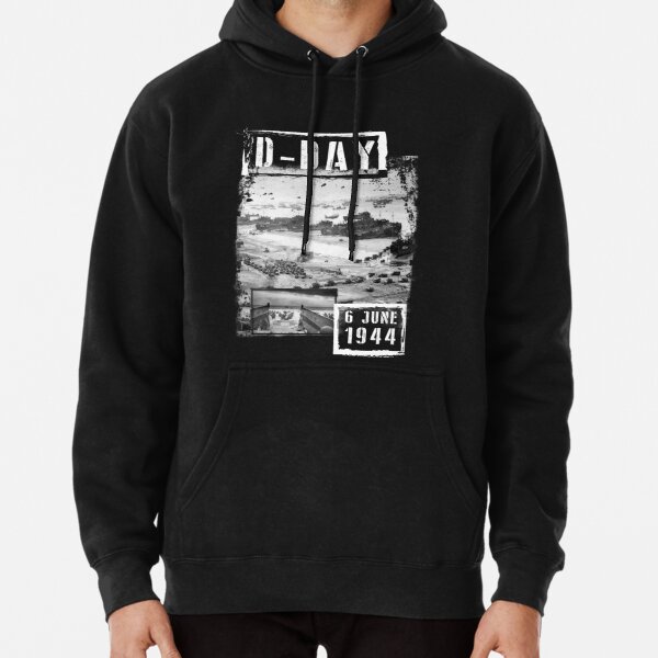D-day 1944 Pullover Hoodie RB1710 product Offical military Merch