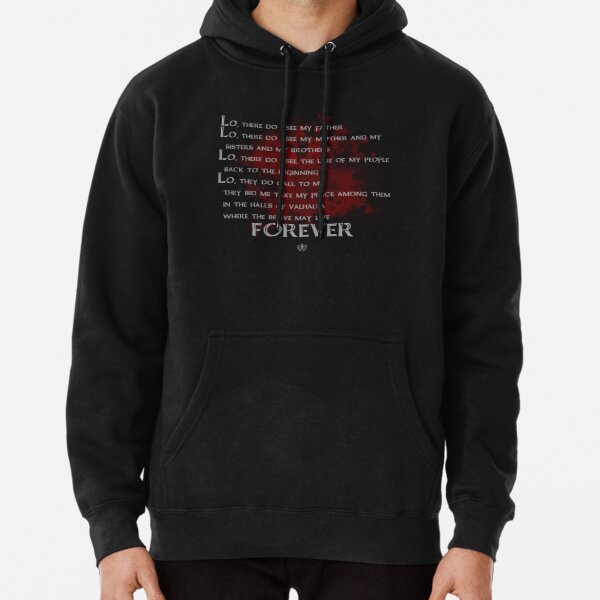 Viking death prayer Pullover Hoodie RB1710 product Offical military 2 Merch